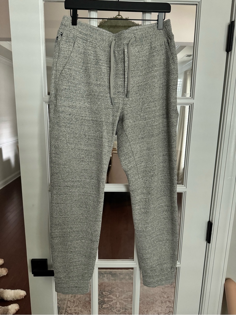 7 Diamonds Heather Gray Knit Jogger Pants